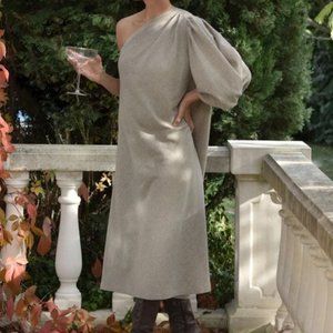 Luxe Provence Carine Dress in Wool/Cashmere NWY